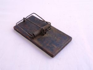 SOLD - Old Wooden Rat Trap (7064)