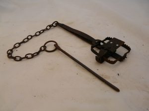 SOLD 2.5" Square Jaw with 6.5" Stake (7174)