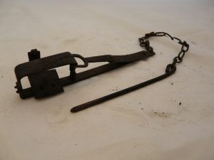 SOLD 2.5" Square Jaw with 6.5" Stake (7175)