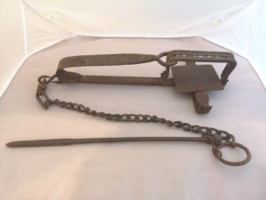 SOLD Hand Forged 6.5" Trap (7222)